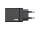 VERBATIM Ladeadapter 30W GaN schwarz