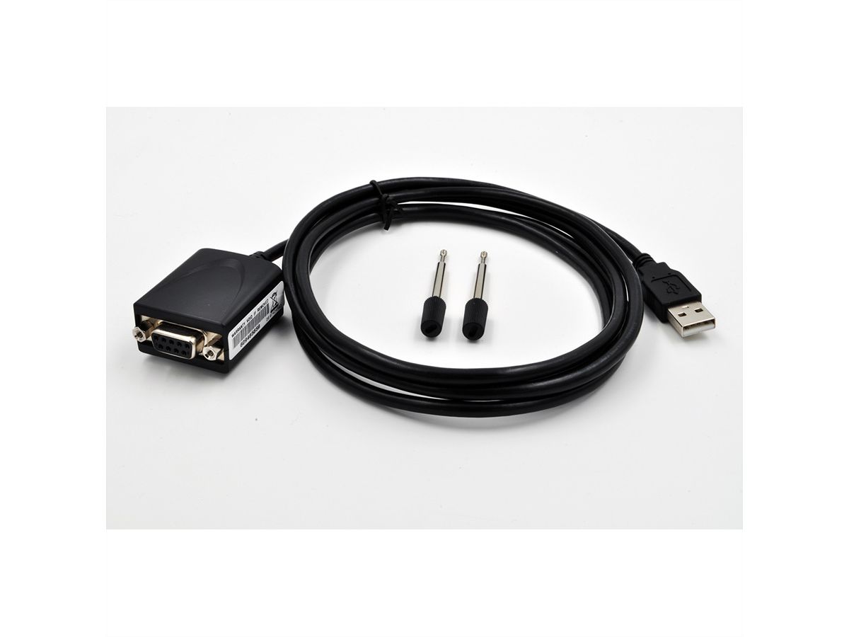 EXSYS EX-1311-2F USB 2.0 naar 1 x serieel RS-232 1,8 meter kabel met 9 pins female LED display