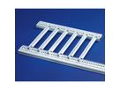 SCHROFF Guide Rail Accessory Type for Heavy PCBs, Extra Strong, Aluminum, 220 mm, 2 mm Groove Width, Silver