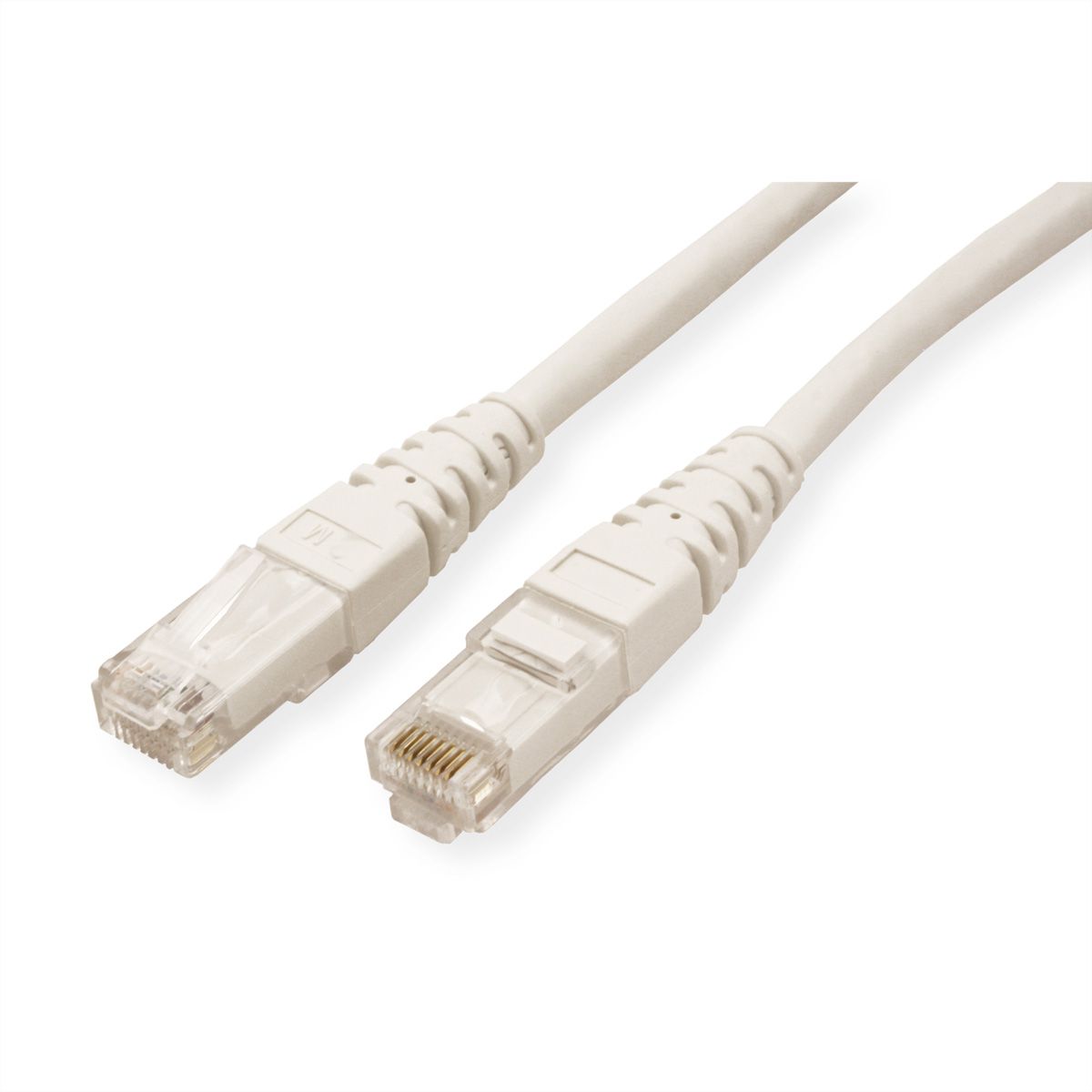ROLINE Patchkabel Cat.6 UTP (Class E), wit, 0,3 m