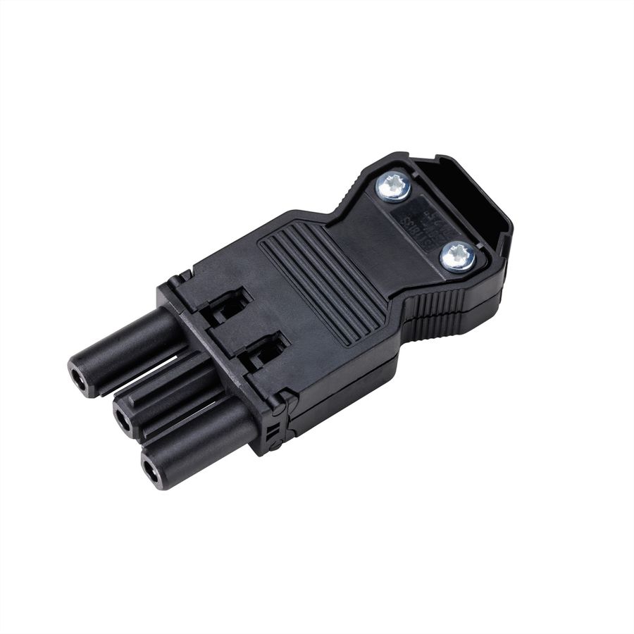 BACHMANN appliance coupler GST18/3 black