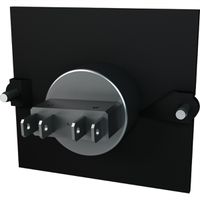 BACHMANN frame 1xbutton stainless steel