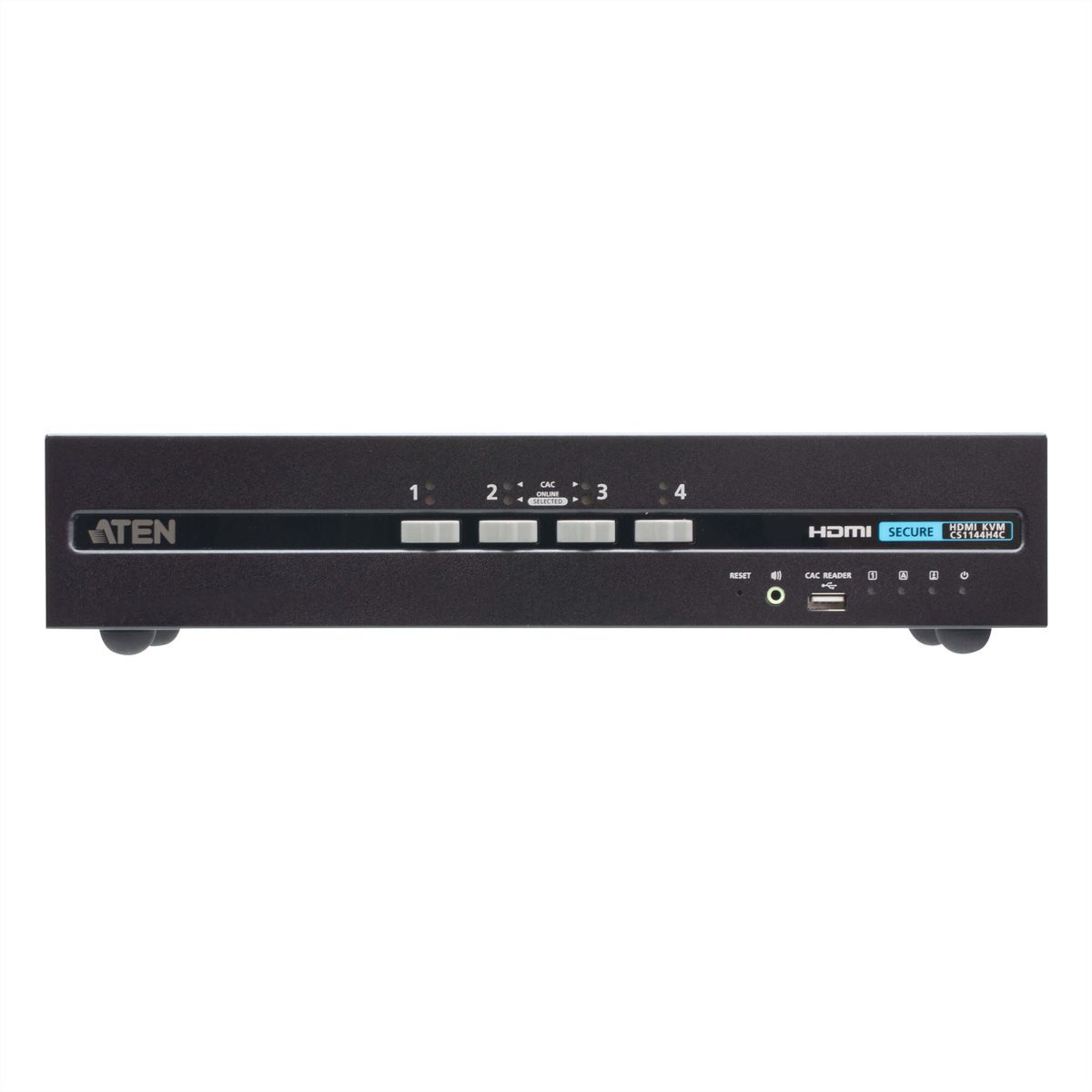 ATEN CS1144H4C 4-Port USB HDMI Dual Display Secure KVM Switch mit CAC