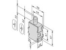 SCHROFF Microschakelaar voor AMC Carrier Mechanics, Normally Closed