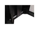 ROLINE colocation-kast 42HE 800x1000 mm, 2 compartimenten, zwart