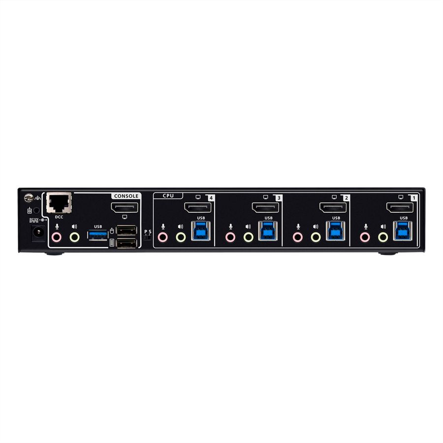 ATEN CS1924A 4-poorts USB 3.0 8K DisplayPort KVM switch