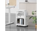 VALUE Verrijdbare en open kast, wit