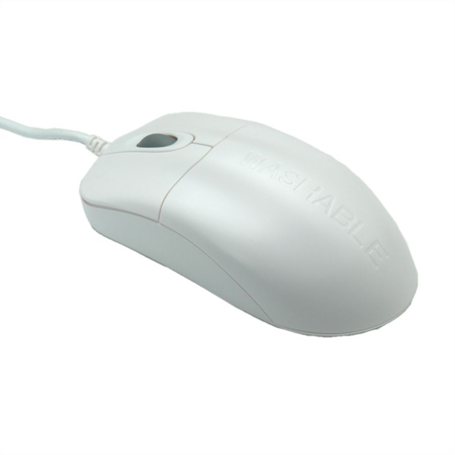 SEAL SHIELD Zilver Storm Muis USB wit STWM042