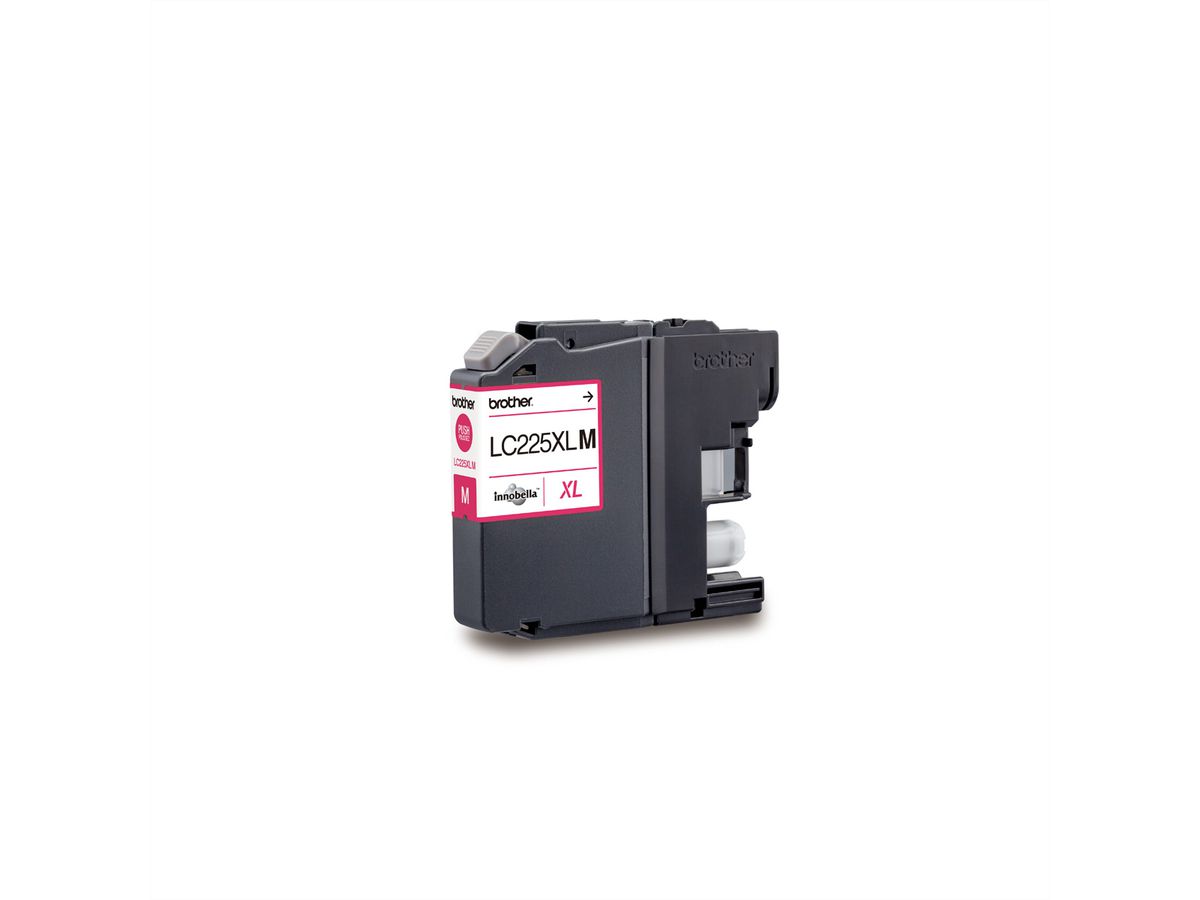 LC-225XLM, BROTHER Tintenpatrone, magenta für ca. 1.200 Seiten, Für z. B. BROTHER MFC-J4420DW, J4620DW, J4625DW, J5320DW, J5620DW, J5625DW, J5720DW