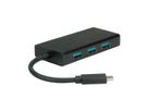 VALUE USB 3.2 Gen 1 Type C naar Gigabit Ethernet-converter + hub