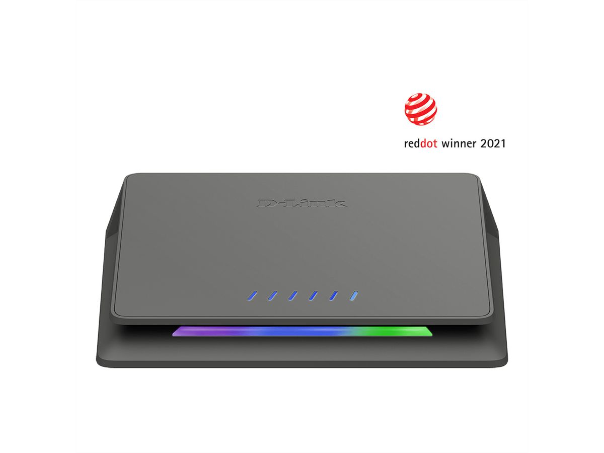 D-Link DMS-106XT 6-Poorts Desktop Switch Multi-Gigabit Onbeheerd