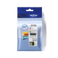 Brother LC3219XLVAL tonercartridge 4 stuk(s) Origineel Zwart, Cyaan, Magenta, Geel