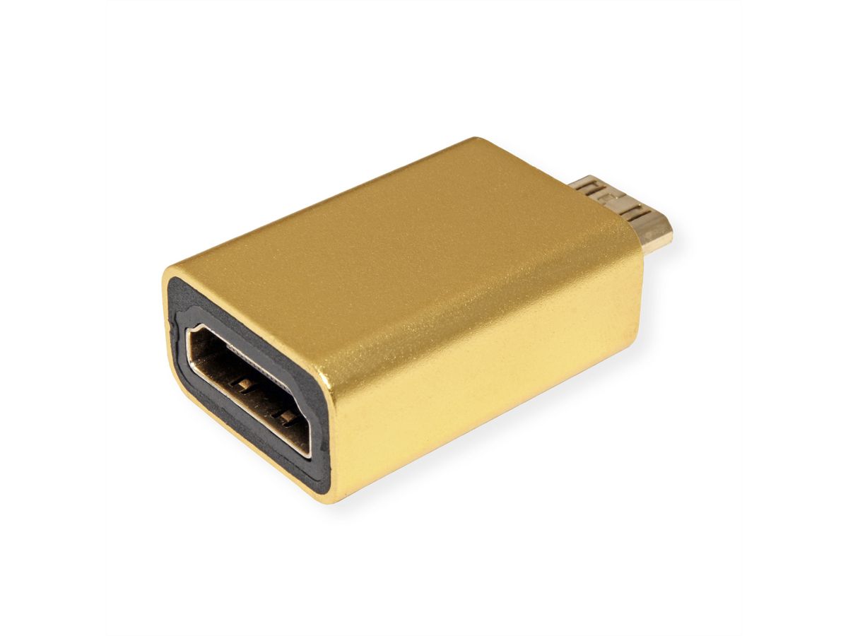 ROLINE HDMI Adapter, HDMI F - HDMI Mini M