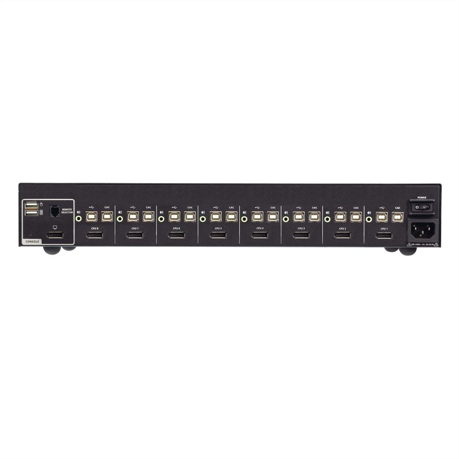 ATEN CS1188DP4C 8-Poorts 4K USB DisplayPort Secure KVM Switch met Card Reader