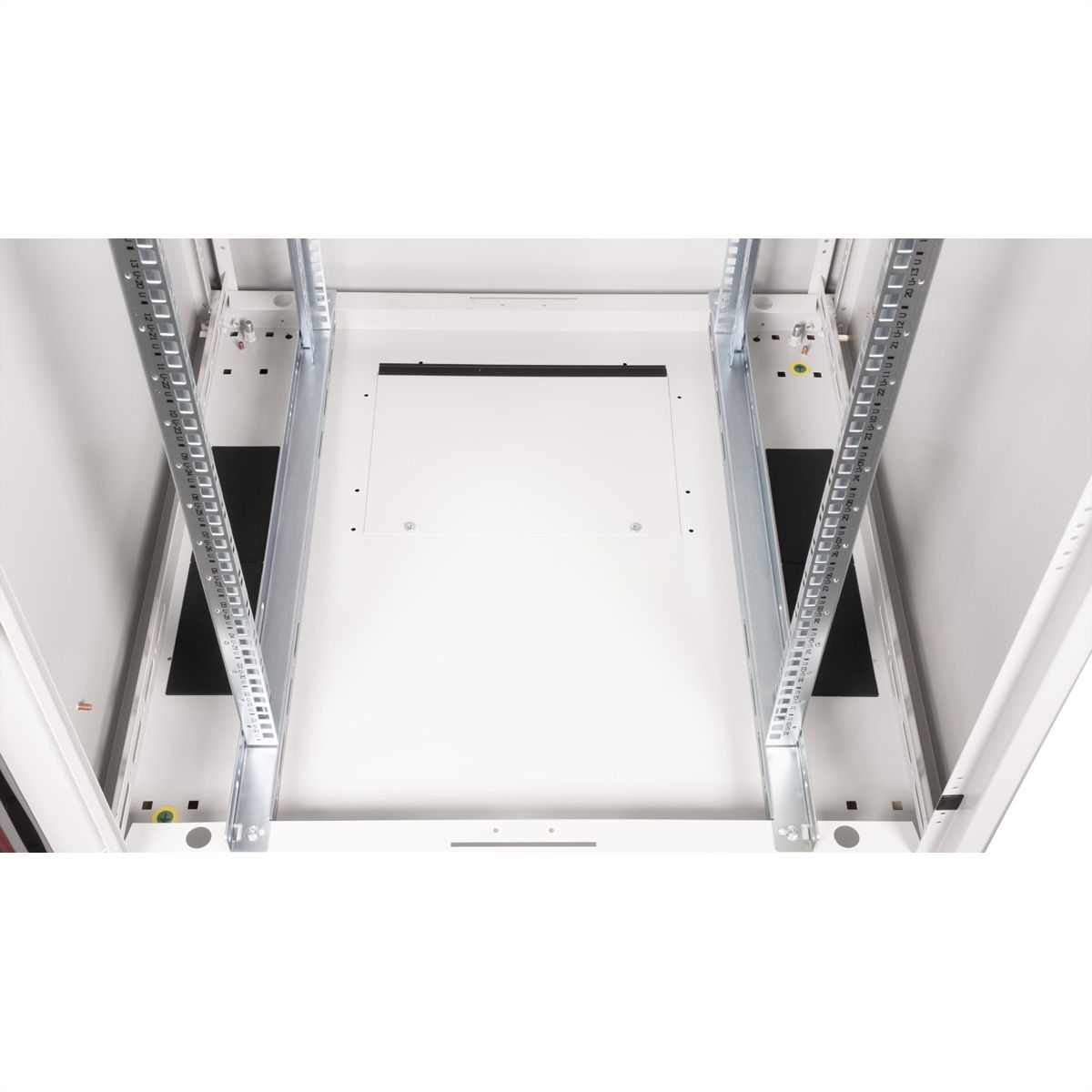 ROLINE 19-inch netwerkkast Basic 32 U, 800x800 BxD Glazen deur grijs