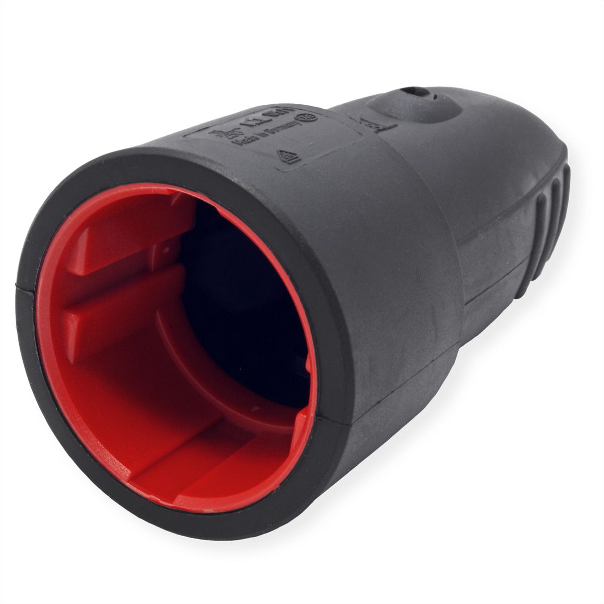 BACHMANN rubber coupling black, Rubber coupling, black mountable