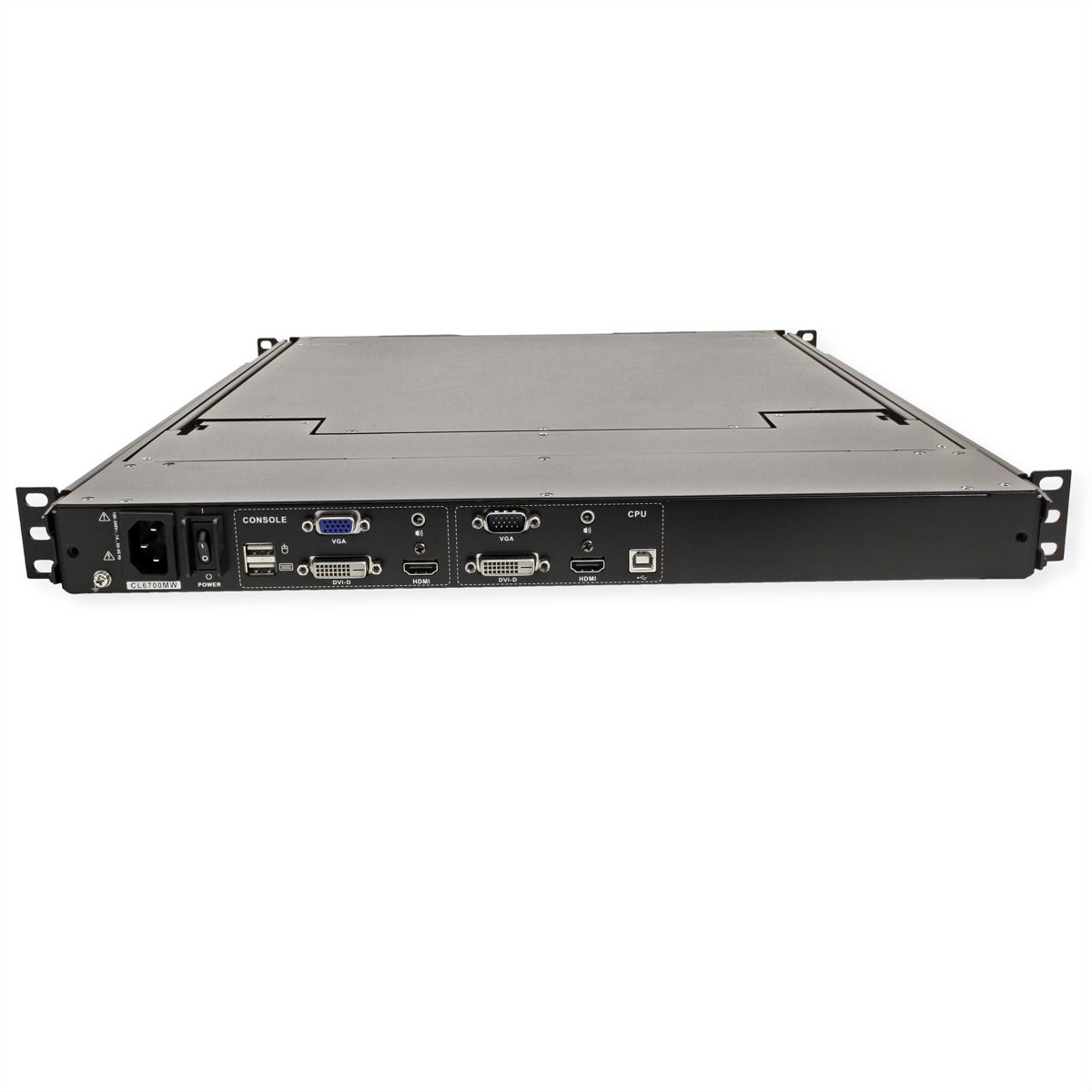 ATEN CL6700MW KVM-console, LCD, DVI, HDMI Full HD, DE-Layout