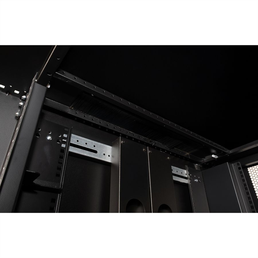 ROLINE colocation-kast 42HE 800x1000 mm, 2 compartimenten, zwart