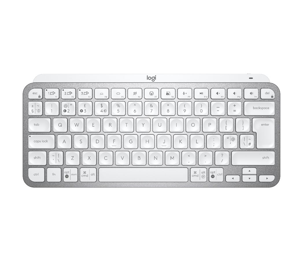 Logitech MX Keys Mini toetsenbord Universeel RF-draadloos + Bluetooth QWERTY Engels Grijs