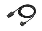 BACHMANN Geaarde stroomkabel - IEC320-C19 16A/250V, zwart, 3 m