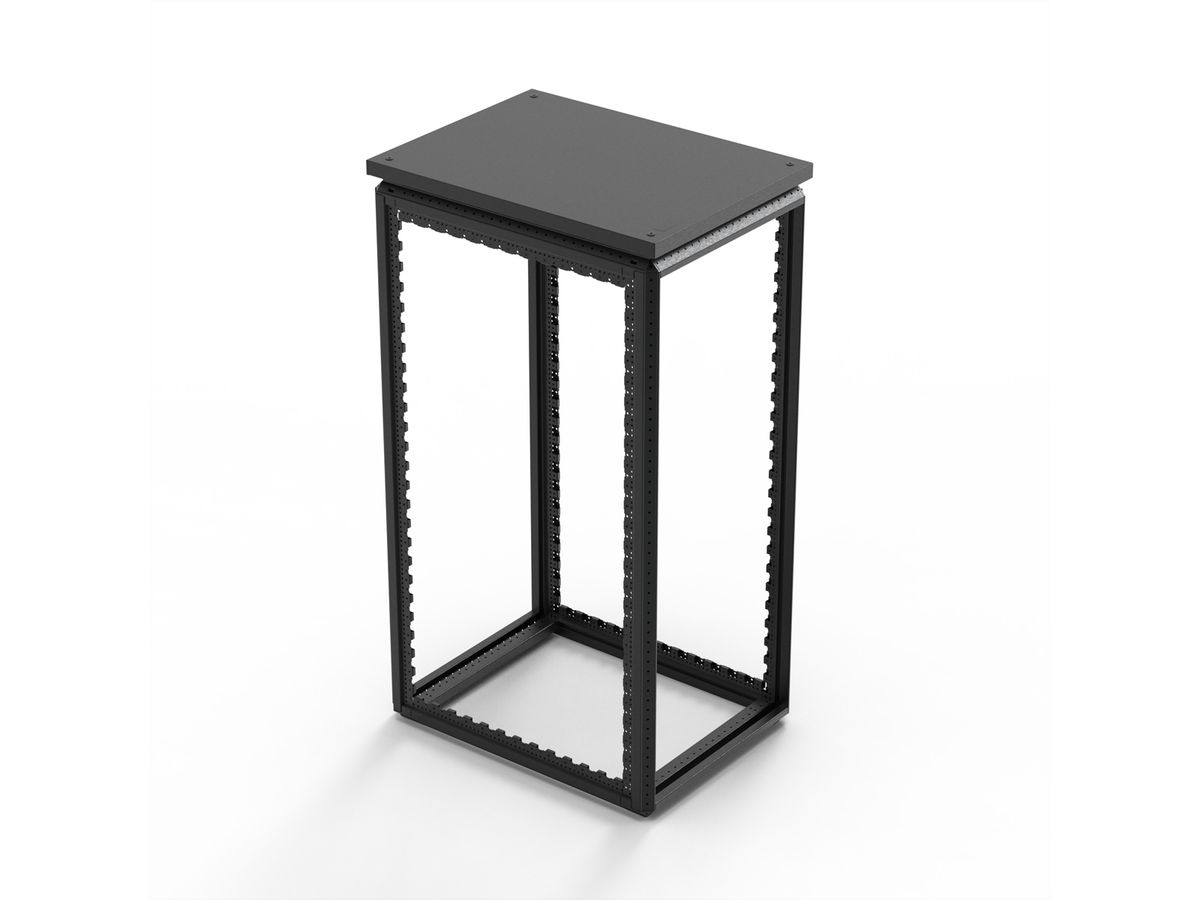 RAISED TOP COVER 800W 600D RAL7021