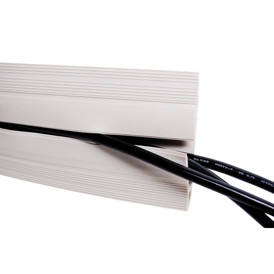 DATAFLEX Kabel-Brücke, grau, 1,5 m