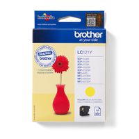 Brother LC121Y inktcartridge 1 stuk(s) Origineel Geel