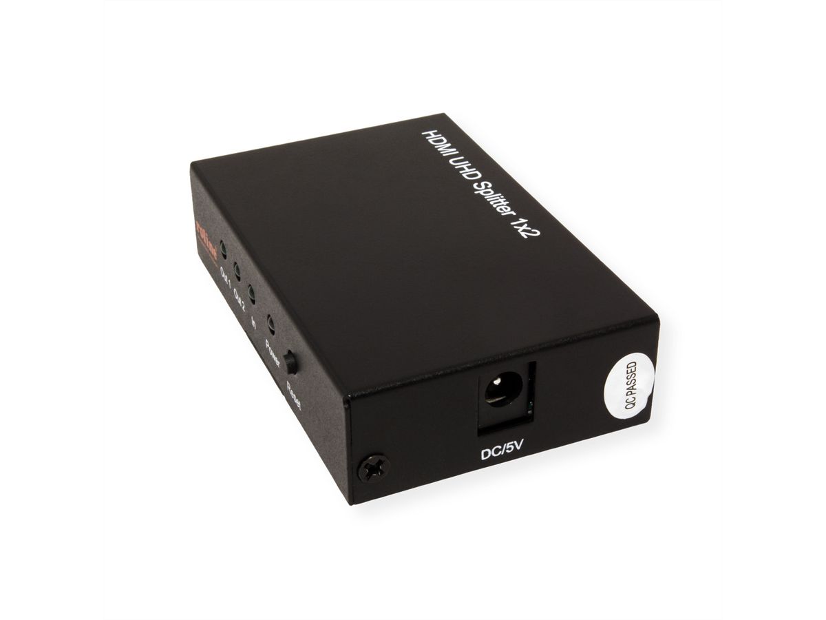 ROLINE 4K HDMI Video-Splitter, 2-voudig