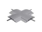 DATAFLEX Addit cable protector, cross-connection 472, silver