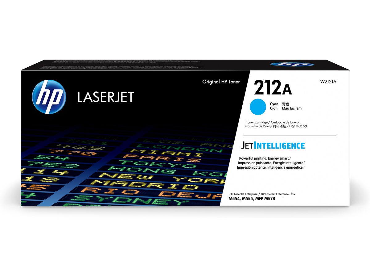 HP 212A Cyan Original LaserJet Toner Cartridge