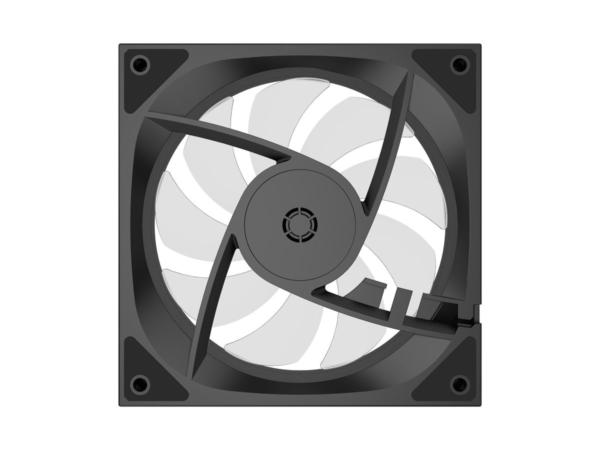 XILENCE XF076 Gehäuselüfter, mit Infinity-Mirror-Design