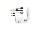 Skross PRO Light USB A/C 45PD Wereld reis adapter, Wereldwijd