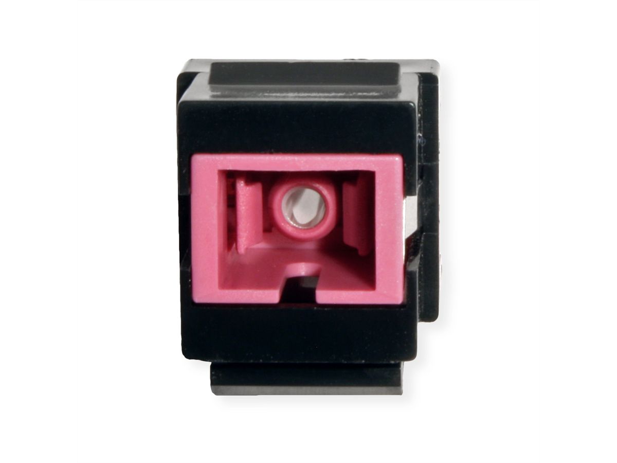 ROLINE Keystone glasvezeladapter SC/SC Simplex, Multimode, OM4