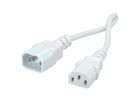 ROLINE GREEN Monitor Power Cable, IEC 320 C14 - C13, white, 3 m