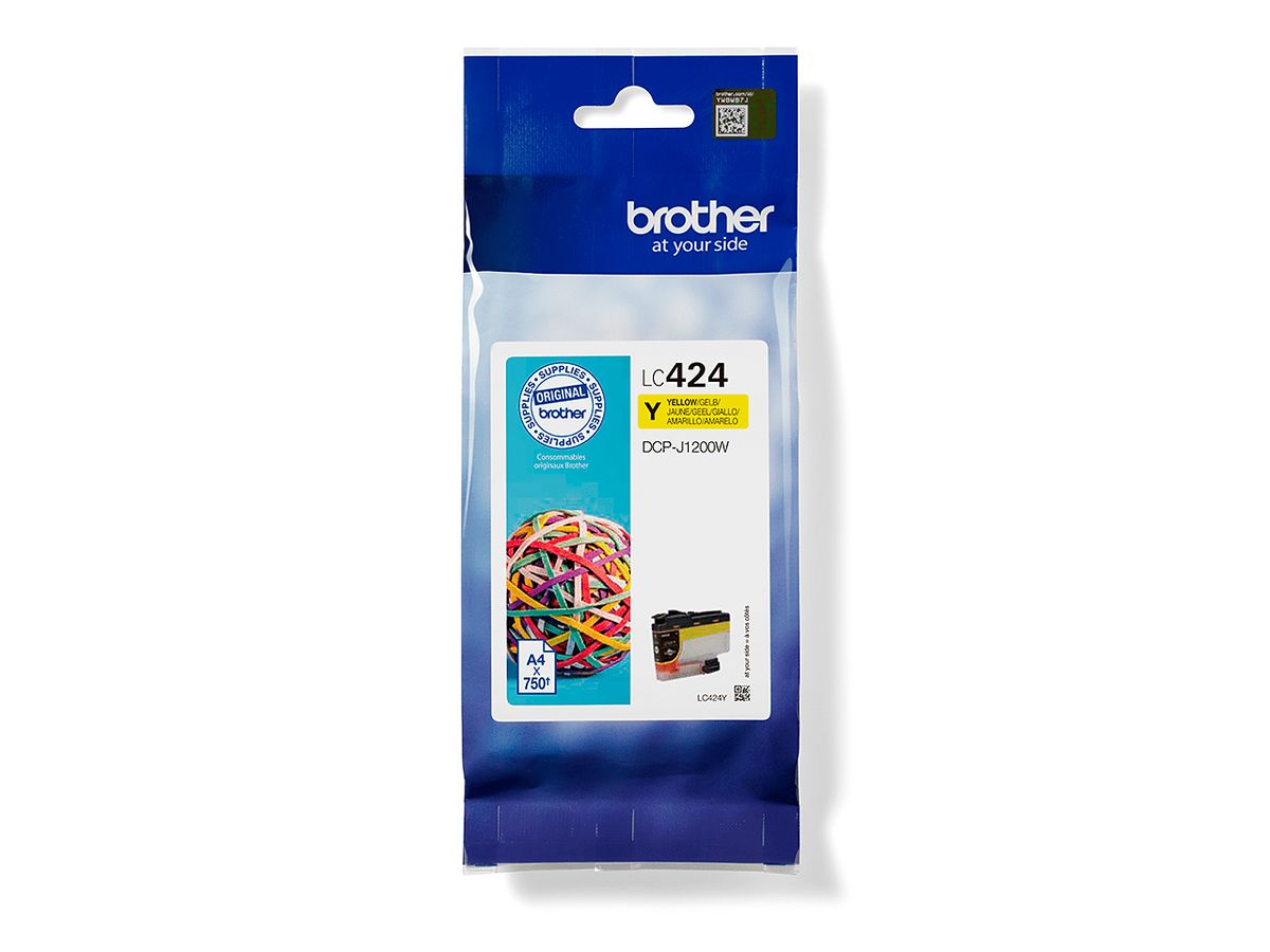 Brother LC424Y ink cartridge 1 pc(s) Original Yellow