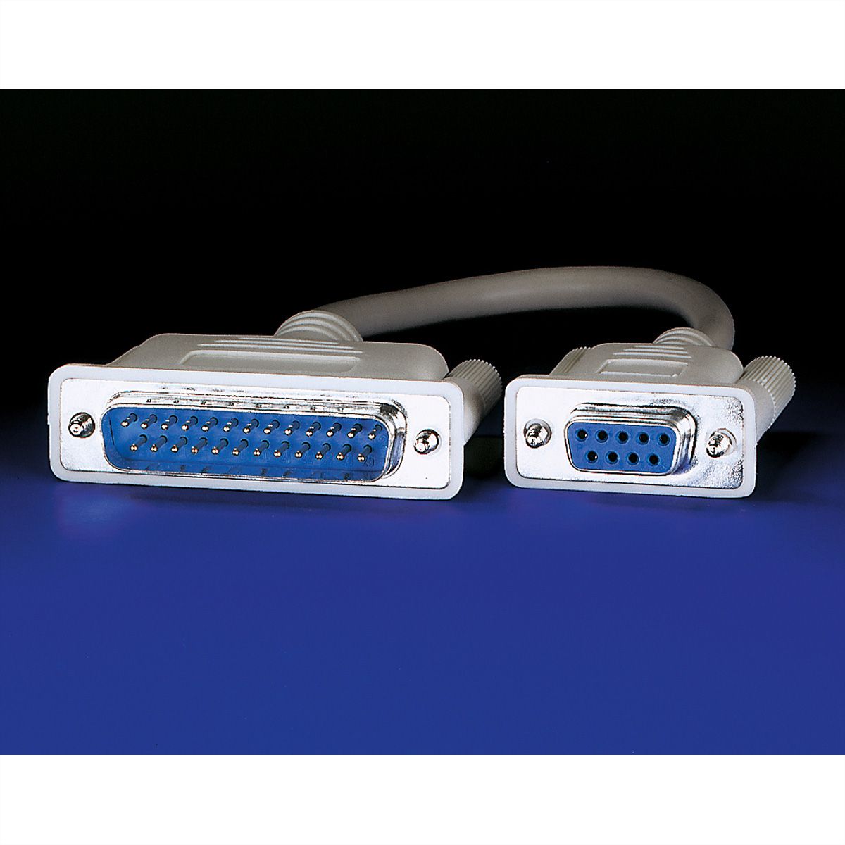 ROLINE Modem Cable, DB9 F - DB25 M, 1.8 m