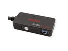 ROLINE USB 3.2 Gen 1 Hub, 4 Ports, with Repeater, black, 10 m