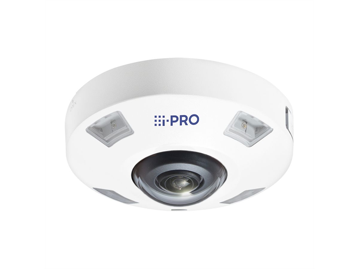 i-PRO WV-S4576LMAV 4K AI OUTDOOR VANDAL 360-degree Fisheye Netzwerk Kamera