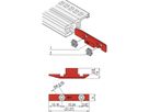 SCHROFF Slide Nut, to Accomodate 2 Nuts, 12 Pieces