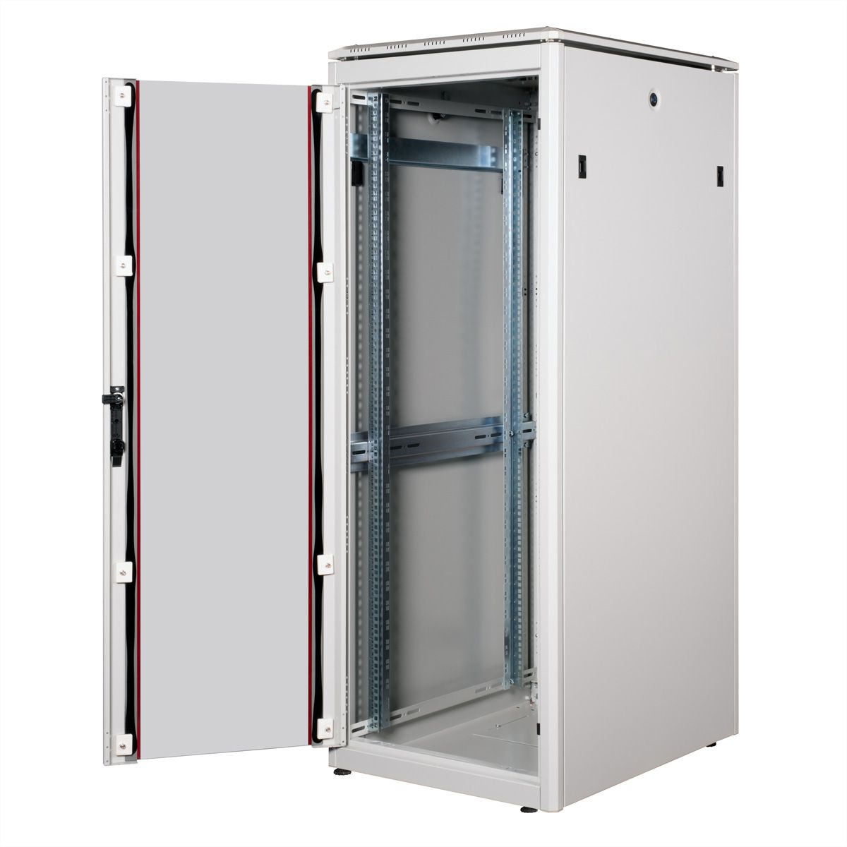 ROLINE 19-inch netwerkkast Pro 32 U, 600x800 BxD Glazen deur grijs