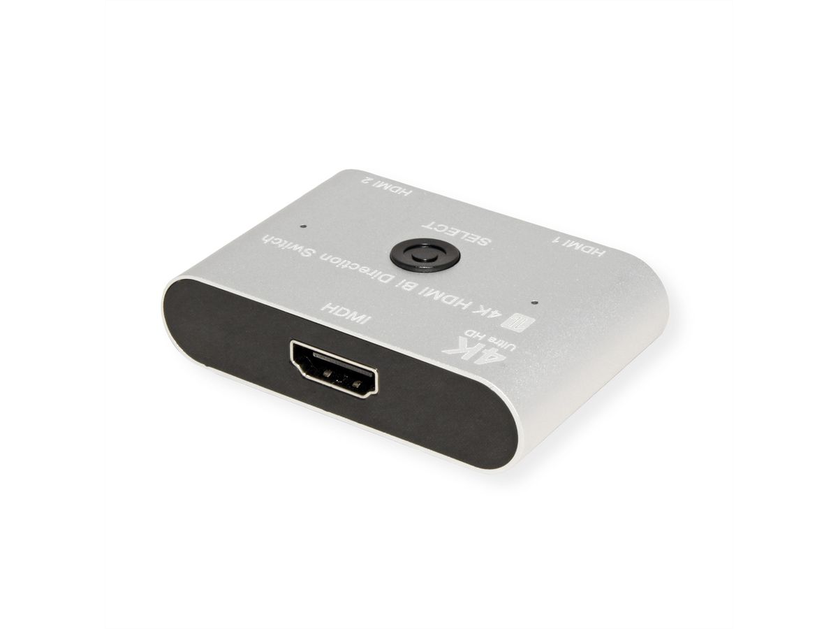 VALUE 4K HDMI switch, 2-voudig, bidirectioneel