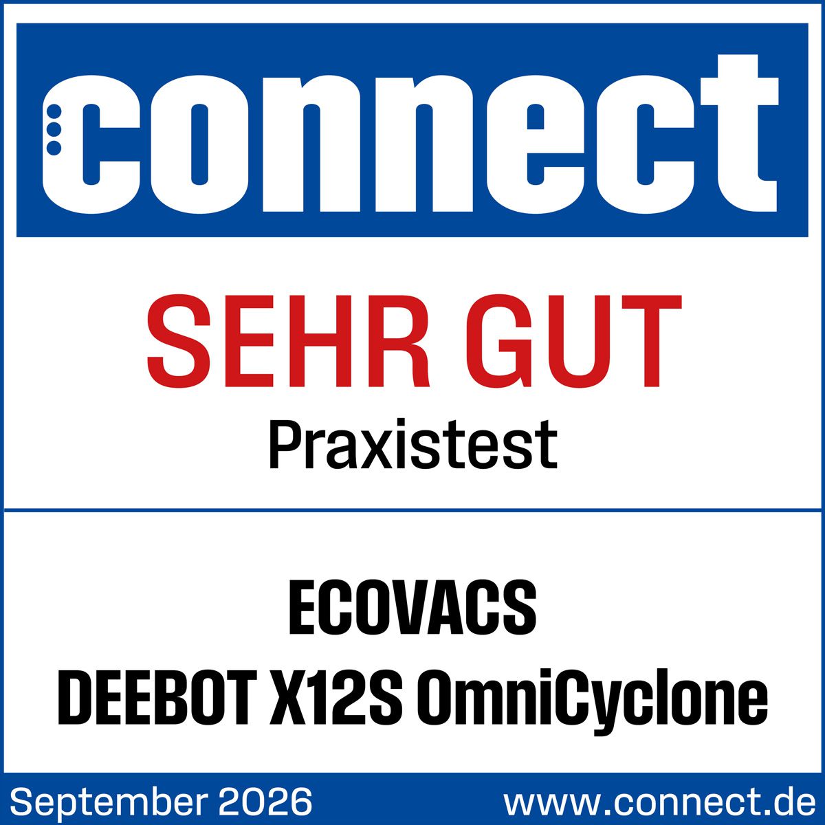 Ecovacs DEEBOT X12S OmniCyclone EU
