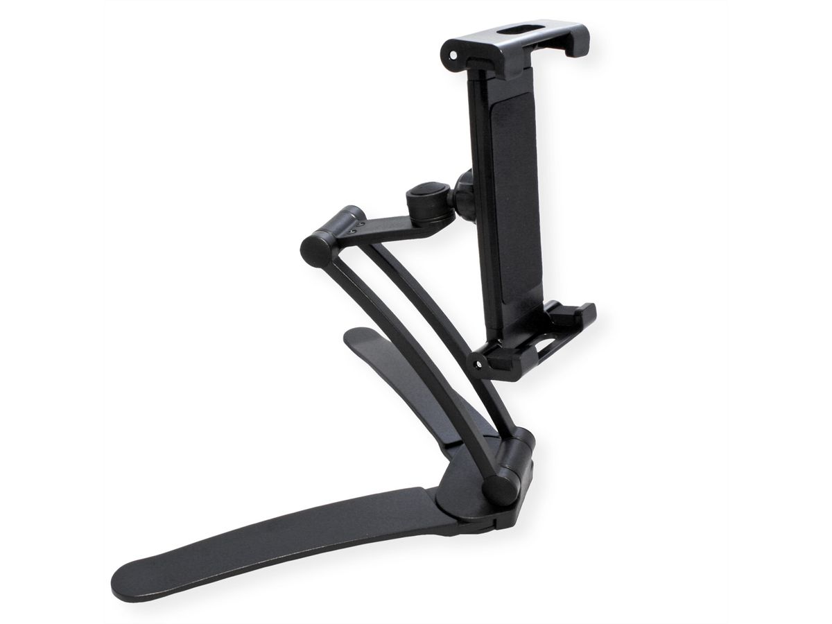 VALUE Aluminum Holder for iPad/Ebook/Tablet, Desk- / Wall Mount Type