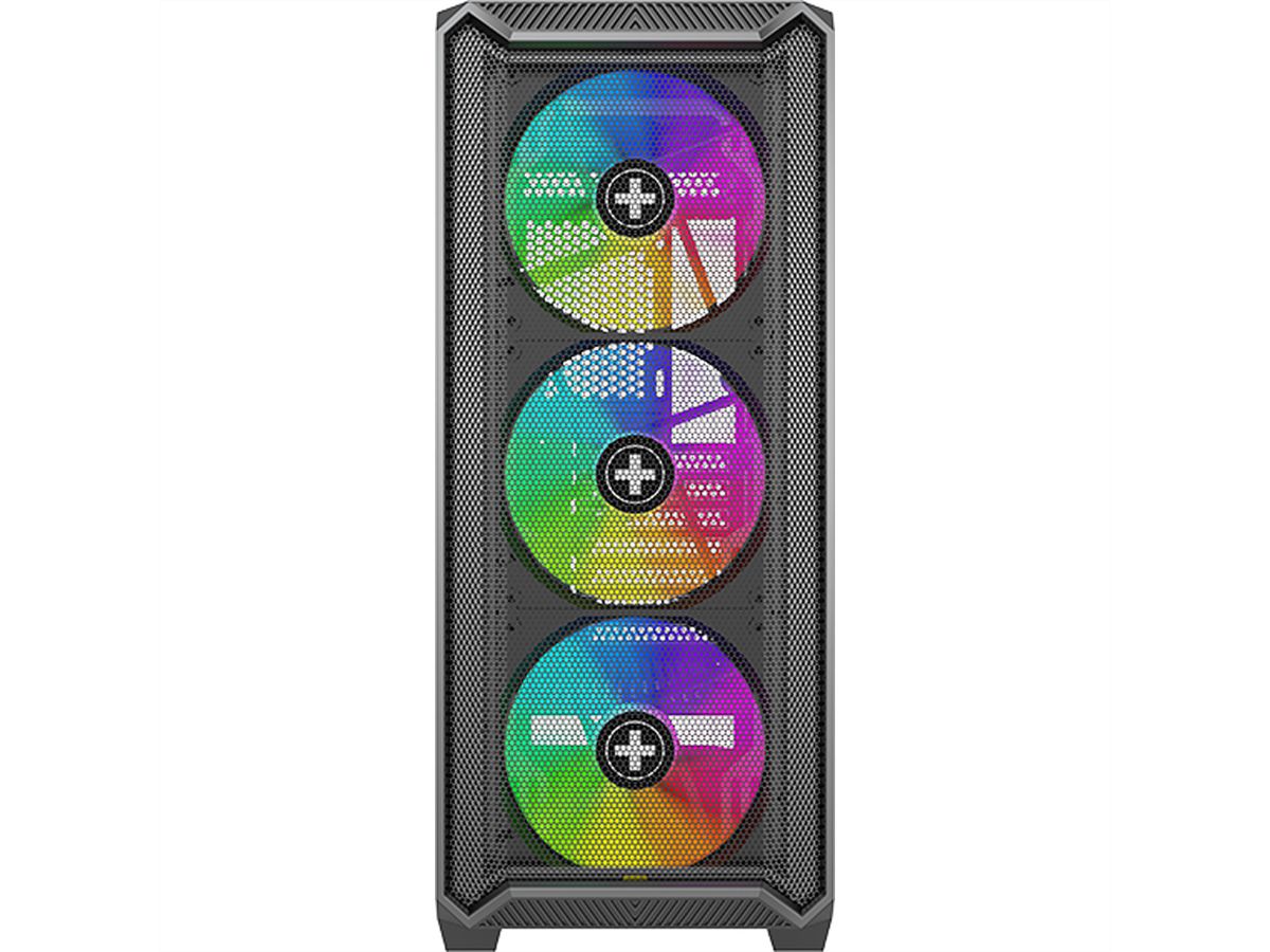 Xilence Xilent Blade II X613 RGB Gaming PC-behuizing , RGB ATX Midi Tower