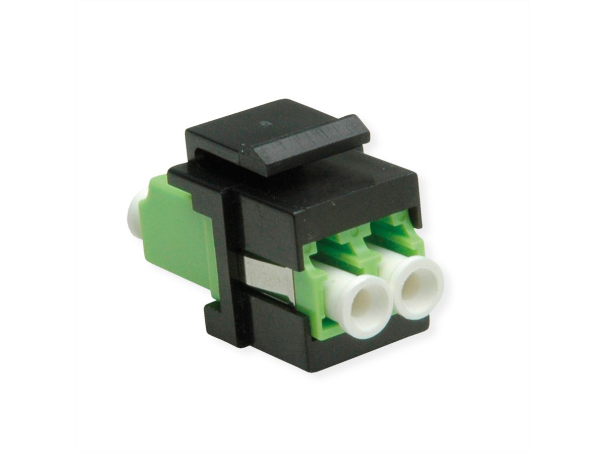 ROLINE Keystone glasvezeladapter LC/LC Duplex, Multimode, OM5