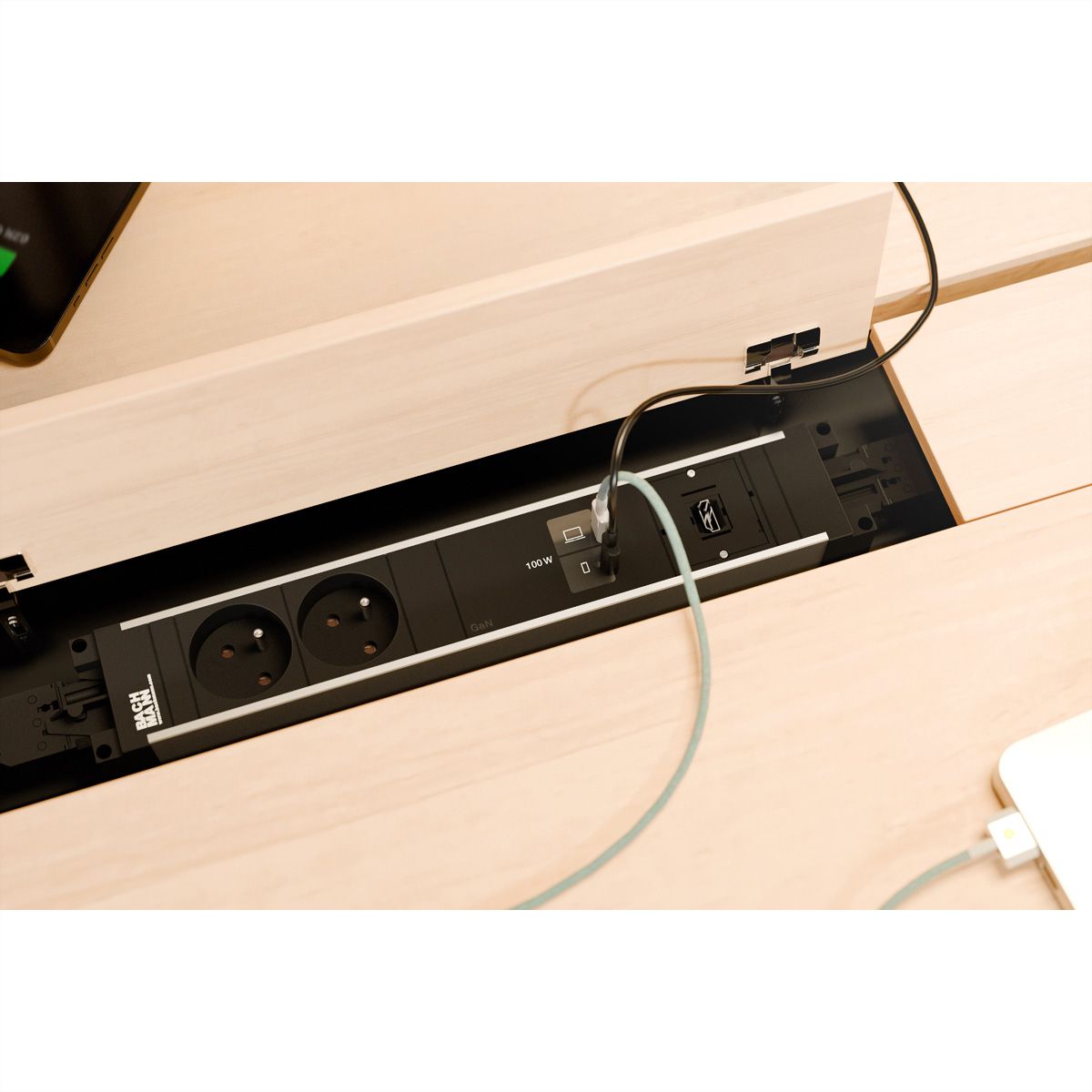BACHMANN Keystone 4K HDMI UHD koppeling female/female zwart