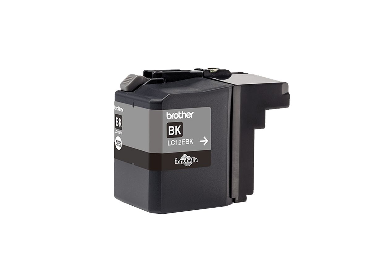 Brother LC12EBK inktcartridge 1 stuk(s) Origineel Zwart