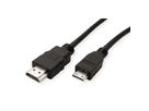 ROLINE GREEN HDMI High Speed ​​Kabel met Ethernet, HDMI male - Mini HDMI male, 2 m