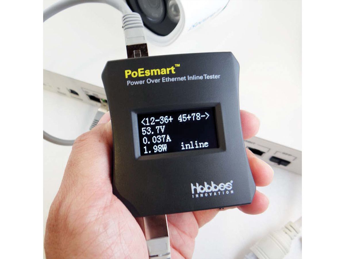 HOBBES PoEsmart  - Power Over Ethernet Inline Tester