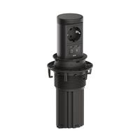 BACHMANN ELEVATOR2 1xCEE7/3, 1xUSB C/C 45W RAL9005 0.5m ISV
